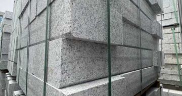 营口芝麻白路牙石 马路牙子