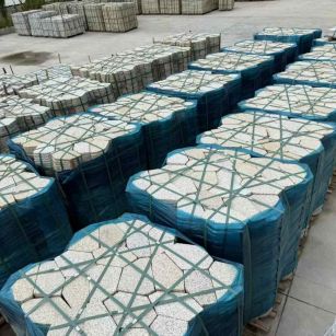 营口黄金麻冰裂纹 碎拼