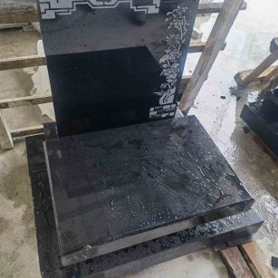 营口花岗岩墓碑石 墓碑 套墓