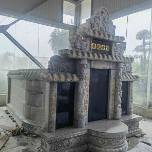 营口套墓 墓碑 围坟石 异形定制