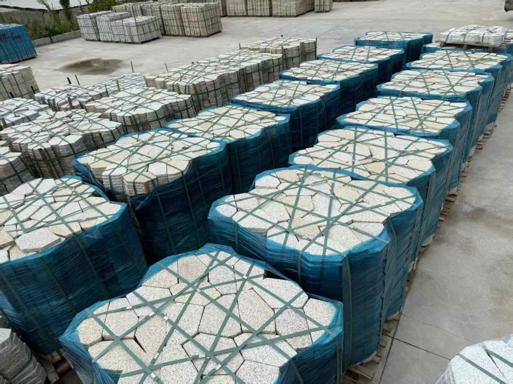 营口黄金麻冰裂纹 碎拼